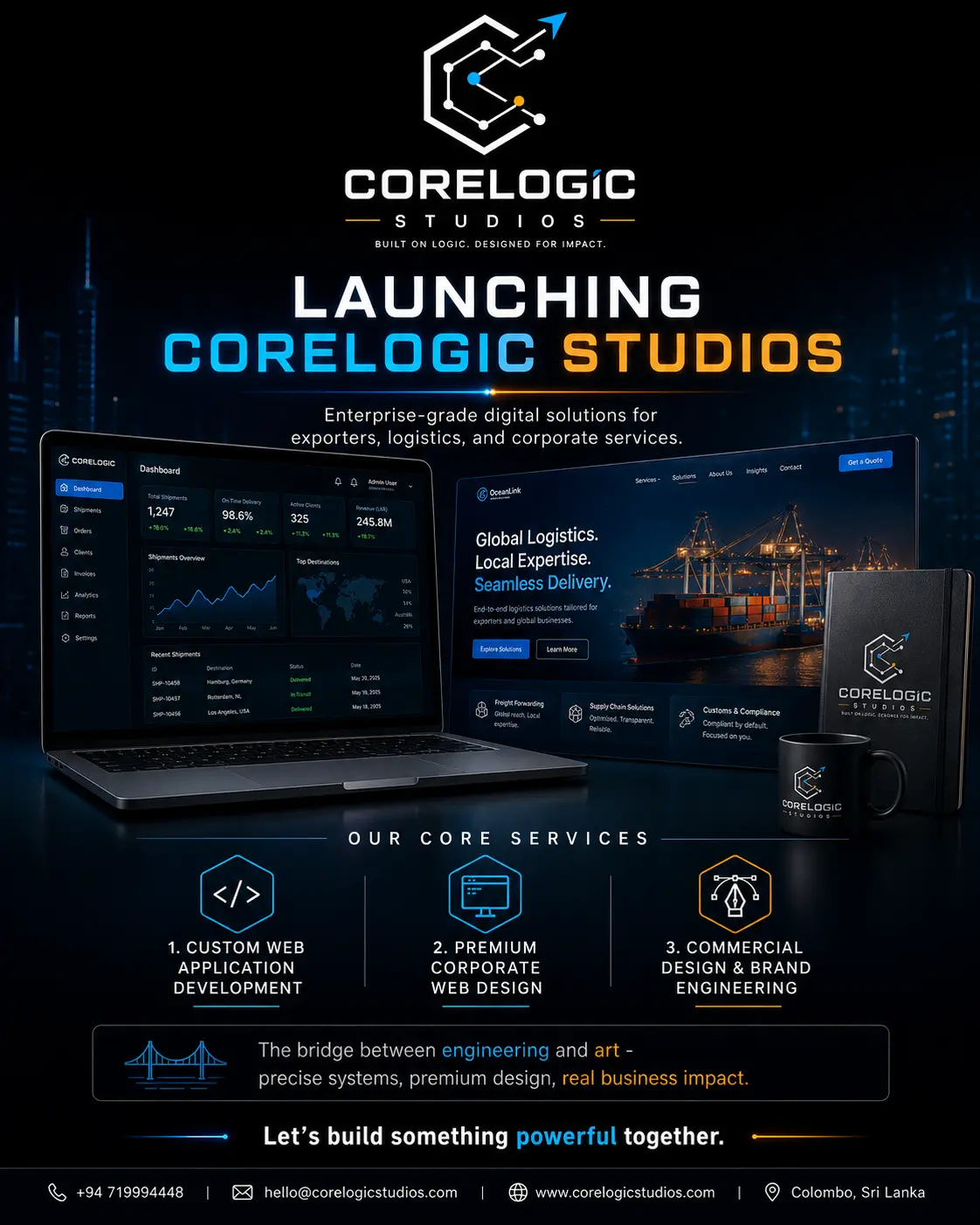 CoreLogic Studios Digital Ecosystem Preview Mobile